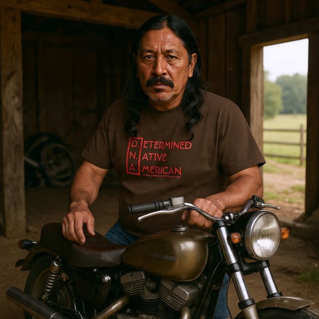 D.N.A - Festgestellter Indianerstaat T-Shirt (Von Creator hochgeladen)