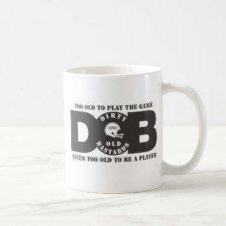 D.O.B LOGOTYPE KAFFEETASSE
