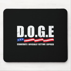 D.o.g.e Doge Ministerium für Regierungseffizienz T Mousepad