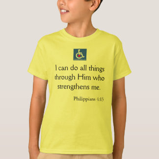 D/R - Philippians-4:13 Zitat T-Shirt
