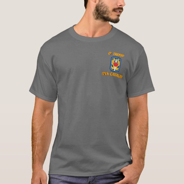 D sammeln sich 17. Shirt der Kavallerie-VSR M551 (Vorderseite)