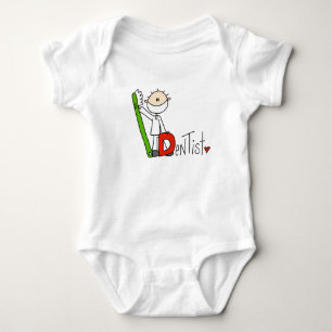 D steht für Zahnarzt Baby Strampler