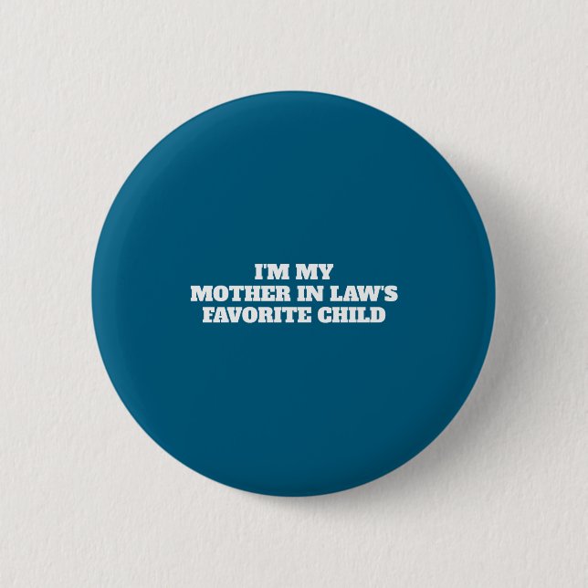 D Thoughtful Mother In Law Humor _1  Button (Vorderseite)