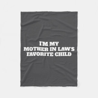 D Thoughtful Mother In Law Humor  Fleecedecke