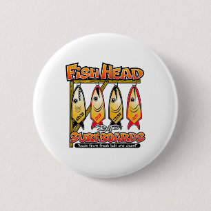 D Tuna Fish Head Surfboards Insel-Surfen für Sur Button