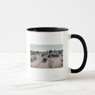 D- u. r-G Eisenbahn-Depot Tasse