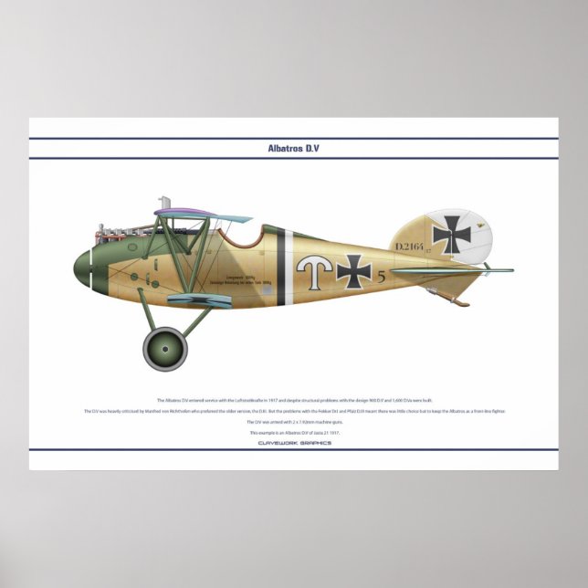 D.V Jasta 21 Poster (Vorne)
