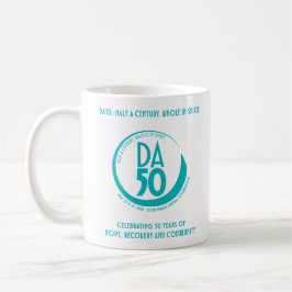 DA50 Worldwide Virtual Convention Mug in Teal Kaffeetasse