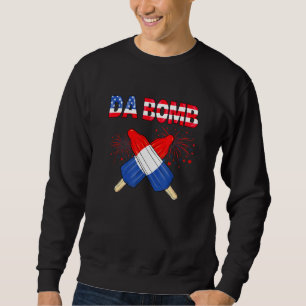Da Bomb Patriotic Popsicles 4. Juli Summer Pop Sweatshirt