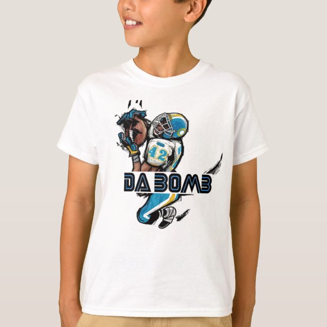 Da-Bombe - T-shirt Enfants (Football) (Devant)