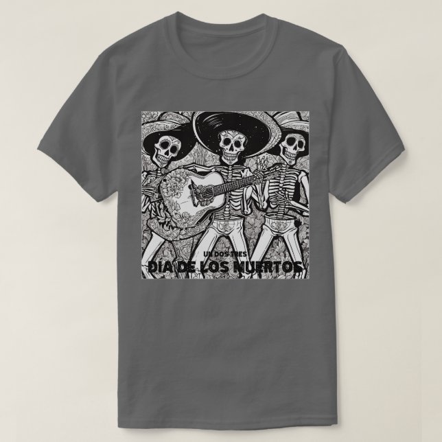 Da de los Muertos Band T-Shirt (Design vorne)