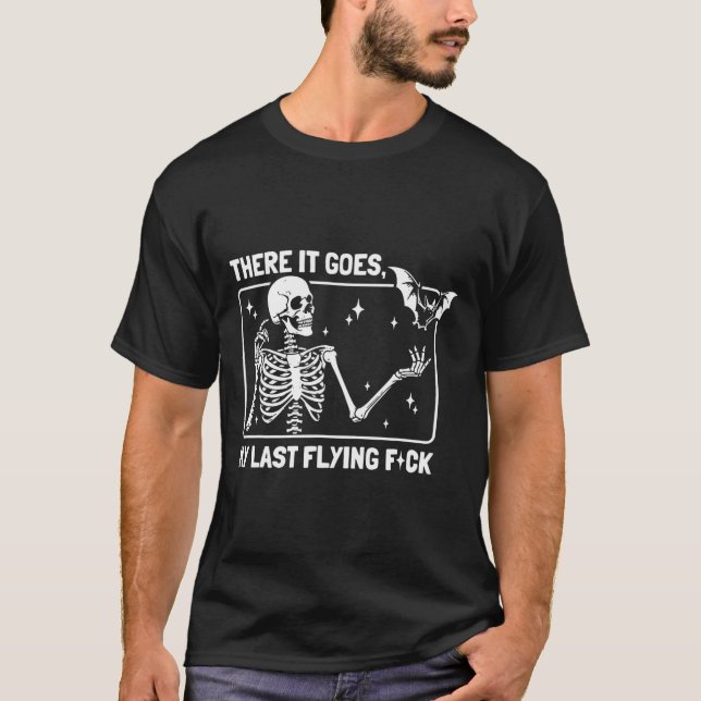 Da geht es zu meinem letzten Flieger. T-Shirt (Vorderseite)