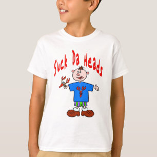 Da Heads: Kids Crawfish Cartoon T-Shirt