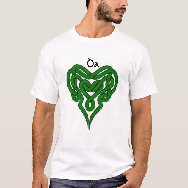 DA - Irischer Vater T-Shirt (Vorderseite)