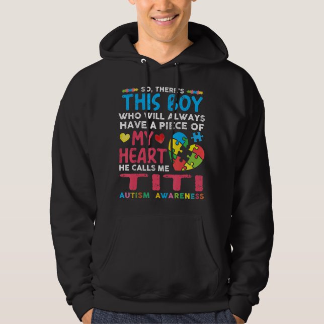 Da ist also dieser Junge, der immer ein Stück O ha Hoodie (Vorderseite)