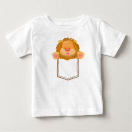 Da ist ein Löwe in meinem Taschen Baby T-shirt