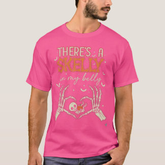 Da ist ein Skelett in meinem Bauch Lustiges Hallow T-Shirt