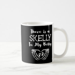 Da ist ein Skelett in meinem Bauch Skelett Hallowe Kaffeetasse