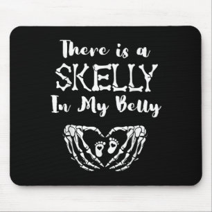 Da ist ein Skelett in meinem Bauch Skelett Hallowe Mousepad