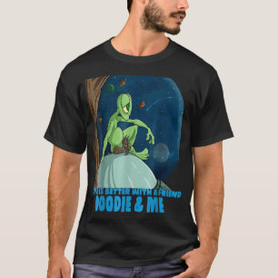 Da ist eine Alien auf meiner Toilette T-Shirt