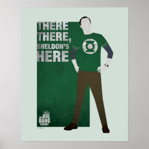 Da ist Sheldon. Poster
