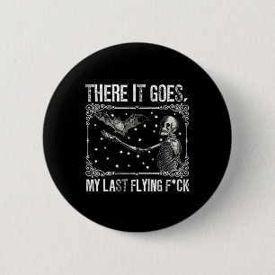 Da kommt mein letztes Flying Skeleton Fun Hallowee Button