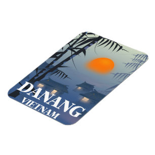 Da Nang Vietnam Reiseplakat Magnet