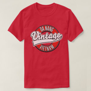Da Nang Vietnam Retro-Logo Einladungs-Postkarte T-Shirt