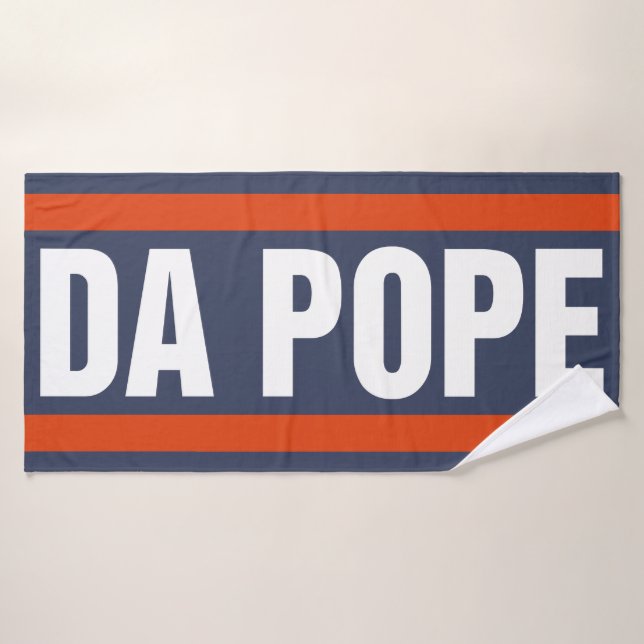 Da Pape De L'Amérique Chicago Pape Leo XIV Provost (Serviette de bain)