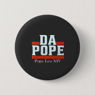 Da Pope aus Amerika Chicago Papst Leo XIV Provost Button