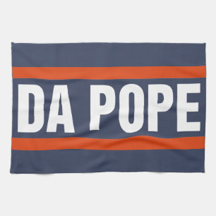 Da Pope aus Amerika Chicago Papst Leo XIV Provost Geschirrtuch