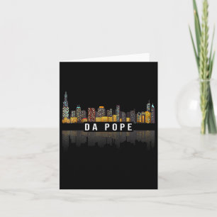 Da Pope aus Amerika Chicago Papst Leo Xiv Provost Karte