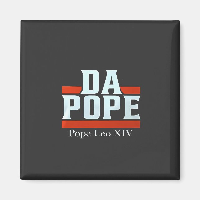 Da Pope aus Amerika Chicago Papst Leo XIV Provost Magnet (Vorne)