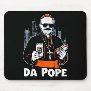 Da Pope aus Amerika Chicago Papst Leo Xiv Provost Mousepad
