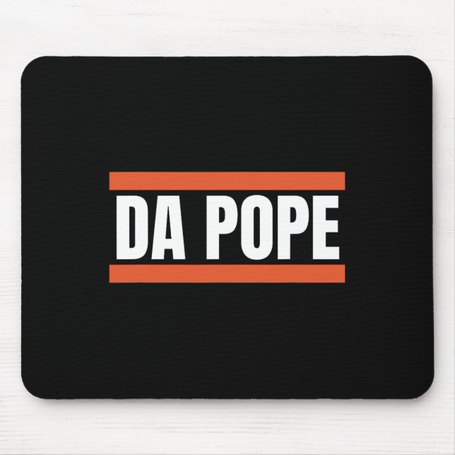 Da Pope aus Amerika Chicago Papst Leo Xiv Provost Mousepad (Vorne)