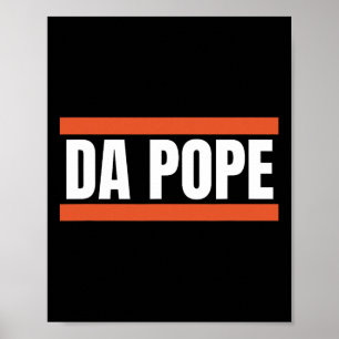 Da Pope aus Amerika Chicago Papst Leo Xiv Provost Poster