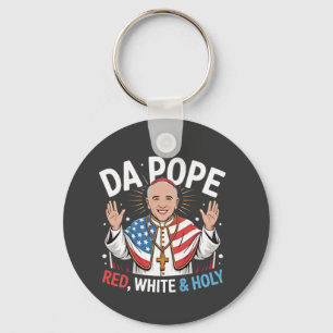Da Pope aus Amerika Chicago Papst Leo XIV Provost Schlüsselanhänger