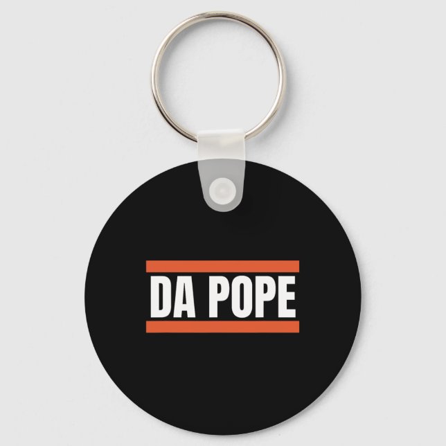 Da Pope aus Amerika Chicago Papst Leo Xiv Provost Schlüsselanhänger (Vorderseite)