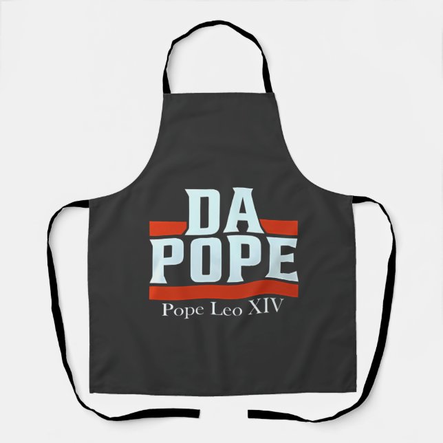 Da Pope aus Amerika Chicago Papst Leo XIV Provost Schürze (Vorderseite)