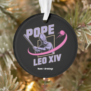 Da Pope Leo XIV Conception Baseball Foi Rencontre