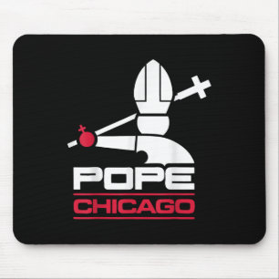 Da Pope Leo Xiv Shirt Chicago Baseball Mousepad
