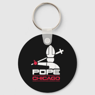 Da Pope Leo Xiv Shirt Chicago Baseball Schlüsselanhänger