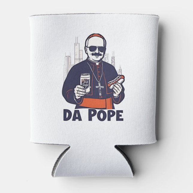 Da Pope Leo XIV Vatican 4. Juli USA Dosenkühler (Vorderseite)