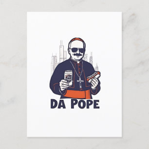 Da Pope Leo XIV Vatican 4. Juli USA Einladungspostkarte