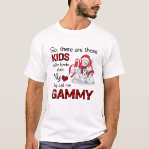 Da sind diese Kinder, die sie mich Gammy Snowman n T-Shirt
