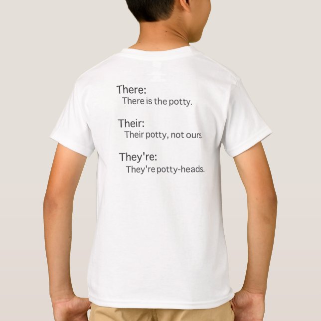 Da sind sie Shirt (Rückseite)