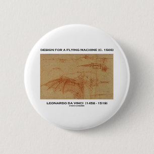 Da Vinci-Entwurf für eine Flugmaschine Button