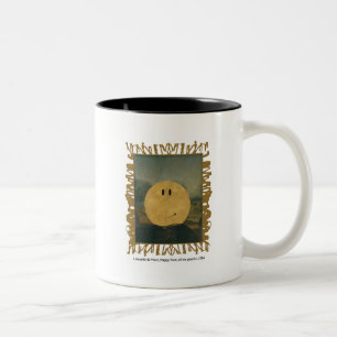 da vinci glückliches Gesicht Zweifarbige Tasse