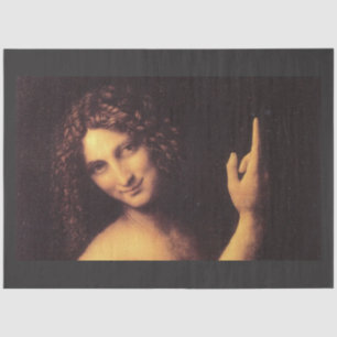 DA VINCI JOHN THE BAPTIST TISSUPAPIER SEIDENPAPIER