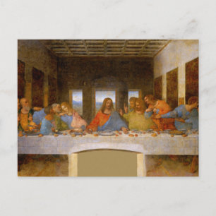 Da Vinci Last Supper Fine Art Classic Postkarte